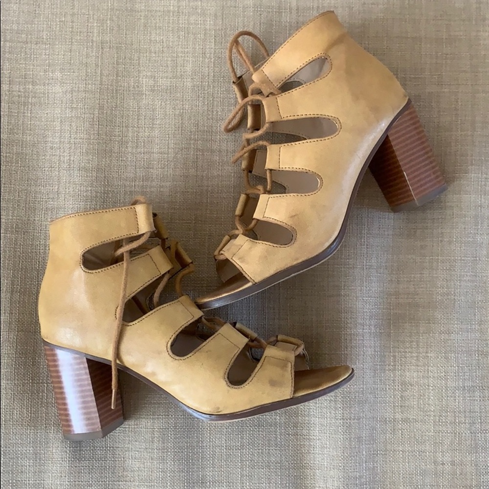 Brown heels